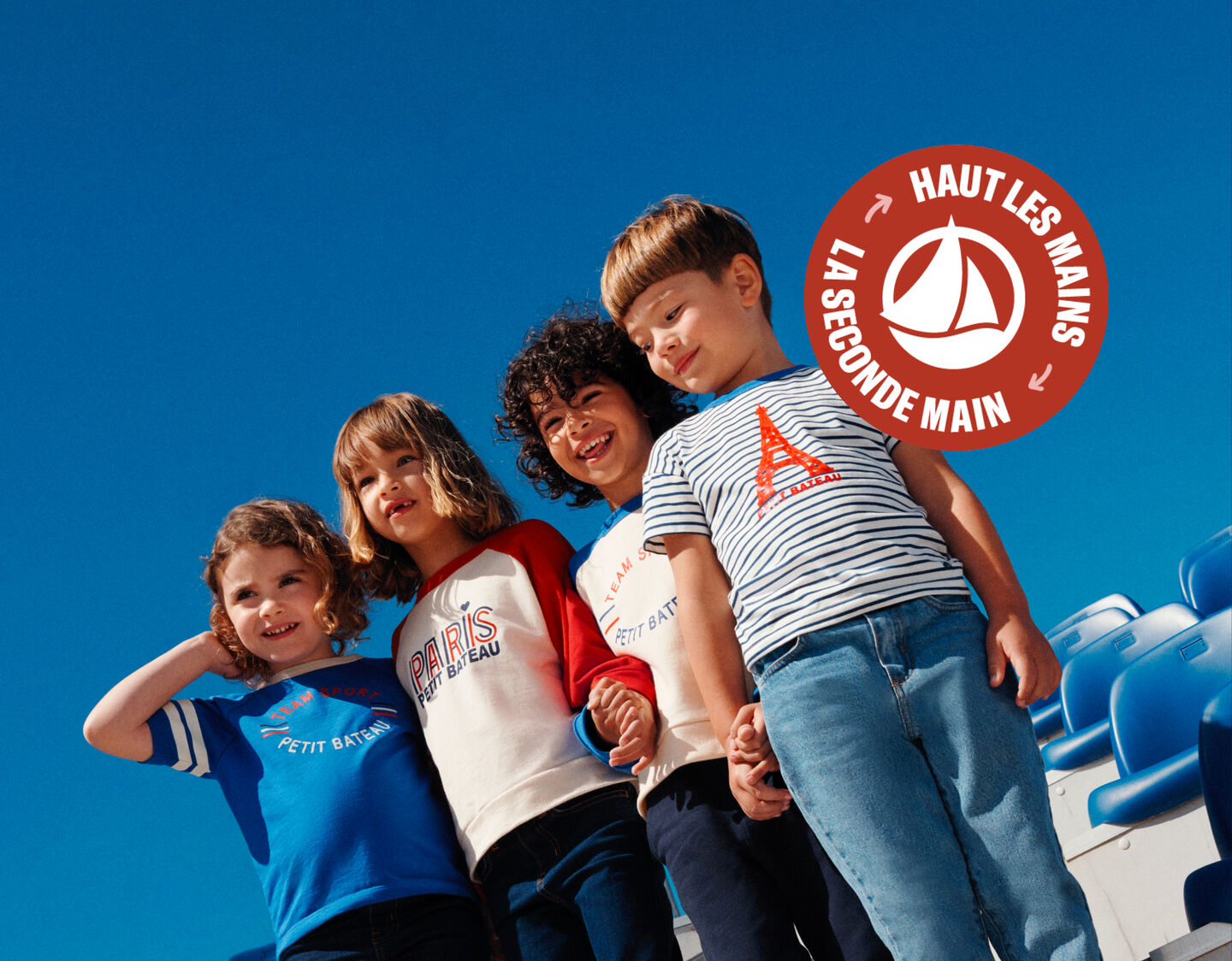 Haut Petit Bateau Taille 16 Ans - Occasion Très Bon état, Couleur Bleue, Top Pour Fille, Qualité Coton Durable