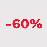 Jusqu'&agrave; -60%