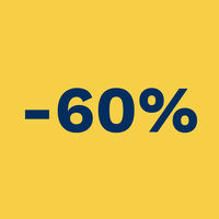 Jusqu'&agrave; -60%