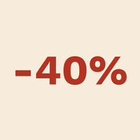 Jusqu'&agrave; -40%*