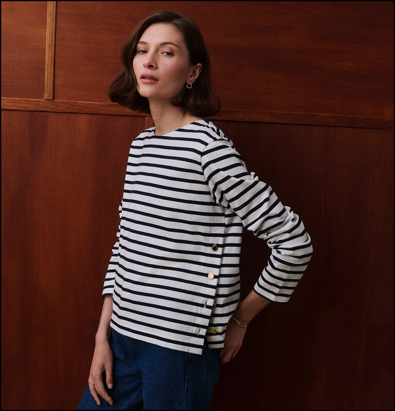 Marinière femme petit bateau S neuve Marinière femme petit bateau S neuve