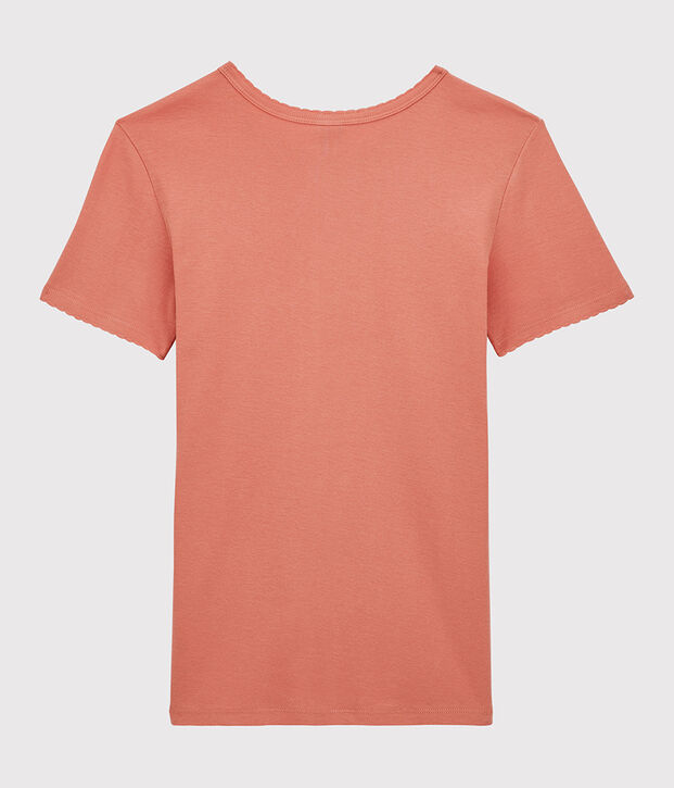 Tee-shirt L'ICONIQUE cocotte en coton bio Femme rose