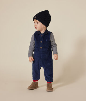 Combinaison en velours bébé
