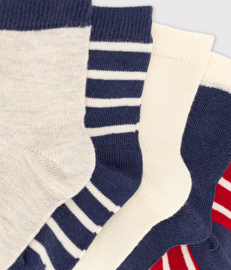 Lot de 5 paires de chaussettes b&eacute;b&eacute; multicouleur