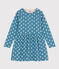 Robe fleurie manches longues en tubique enfant fille POLOCHON/ MULTICO