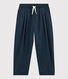 Pantalon confortable en serge de coton enfant garçon