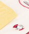 Pyjacourt Petit Bateau X Snoopy femme en coton blanc MARSHMALLOW/blanc MULTICO