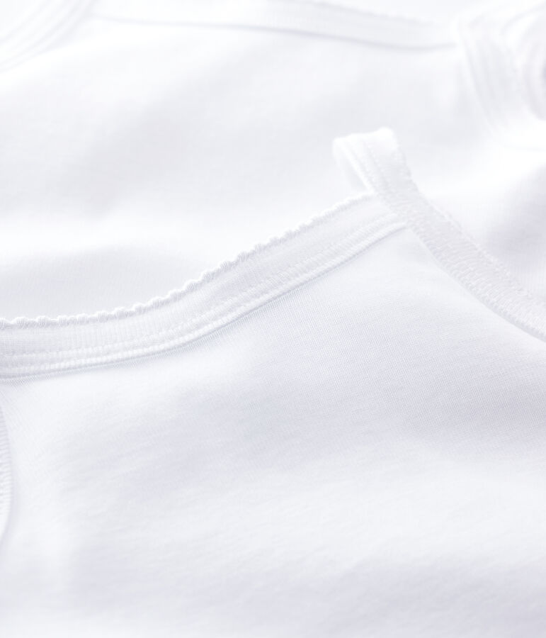 Lot de 2 bodies &agrave; bretelles b&eacute;b&eacute; fille variante 1