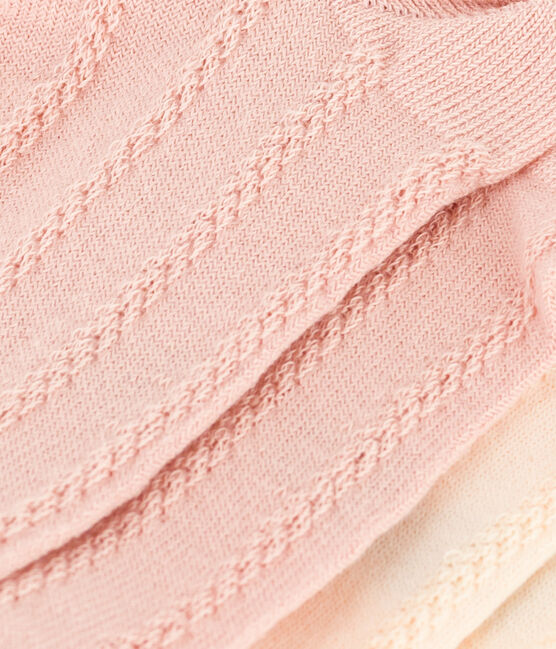 Lot de 2 paires de chaussettes unies en jersey de coton enfants variante 2