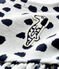 Robe manches longues bébé fille Jean Jullien blanc MARSHMALLOW/ DOTTIES CN