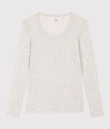 Tee shirt seconde peau en coton léger Femme