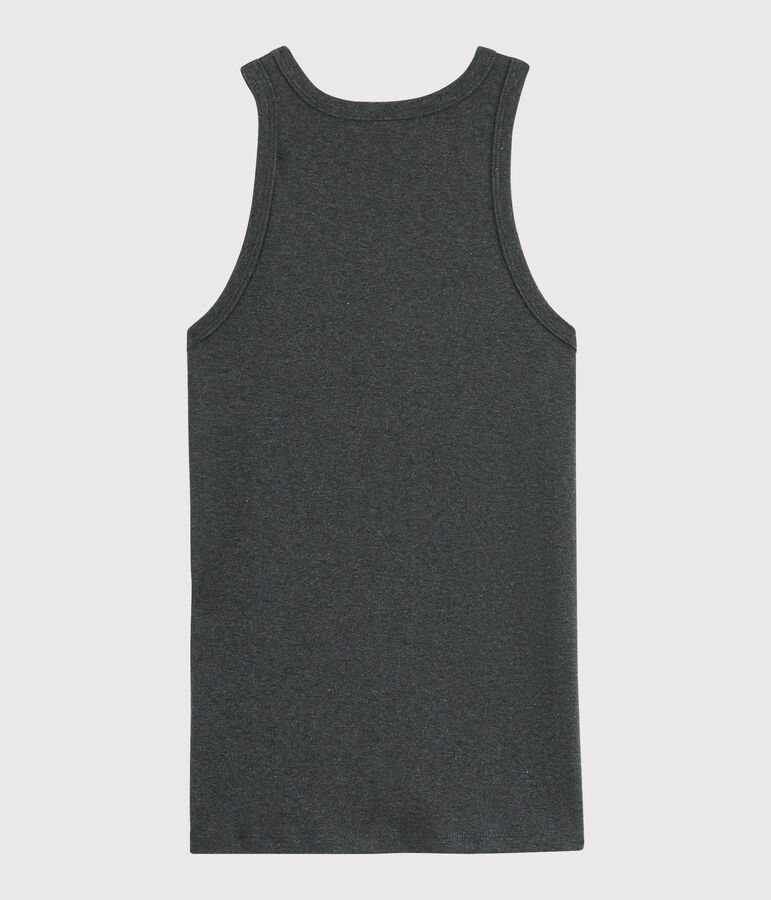 D&eacute;bardeur iconique en coton Femme gris CITY CHINE