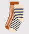 Lot de 2 paires de chaussettes enfant garçon-fille variante 1