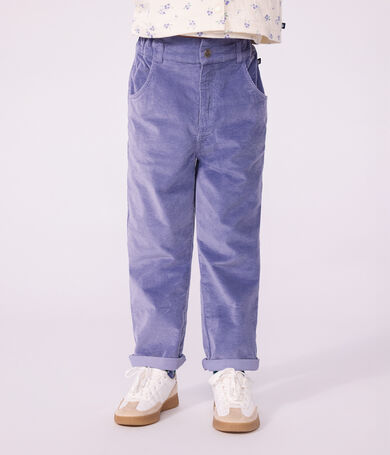 Pantalon enfant en velours