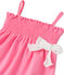 Combinaison courte bébé fille rose Petal