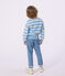 Pull enfant en tricot bleu FLO/ MILK