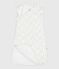 Gigoteuse bébé en velours imprimé fleuri TOG 3 blanc MARSHMALLOW/blanc MULTICO