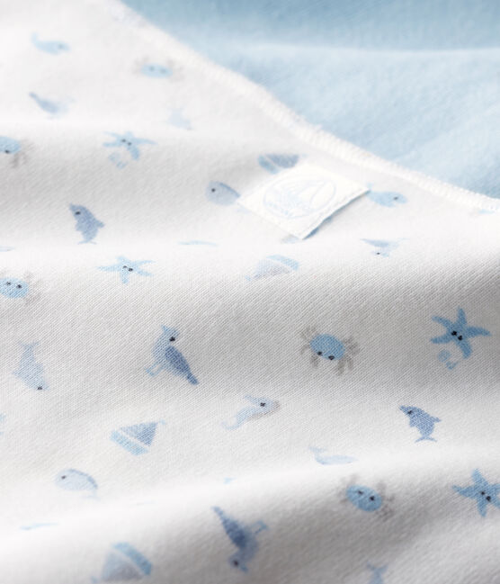 Duo de bandanas-bavoirs bébé fille - bébé garçon en côte variante 1
