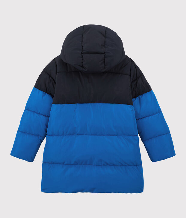 Doudoune longue enfant fille / gar&ccedil;on bleu/bleu