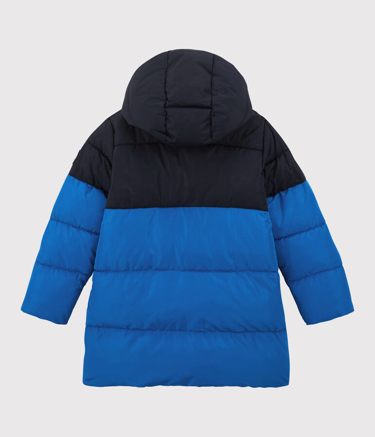 Doudoune longue enfant fille / gar&ccedil;on bleu/bleu