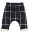 Pantalon bébé garçon à carreaux doublé sherpa noir CITY/blanc MULTICO