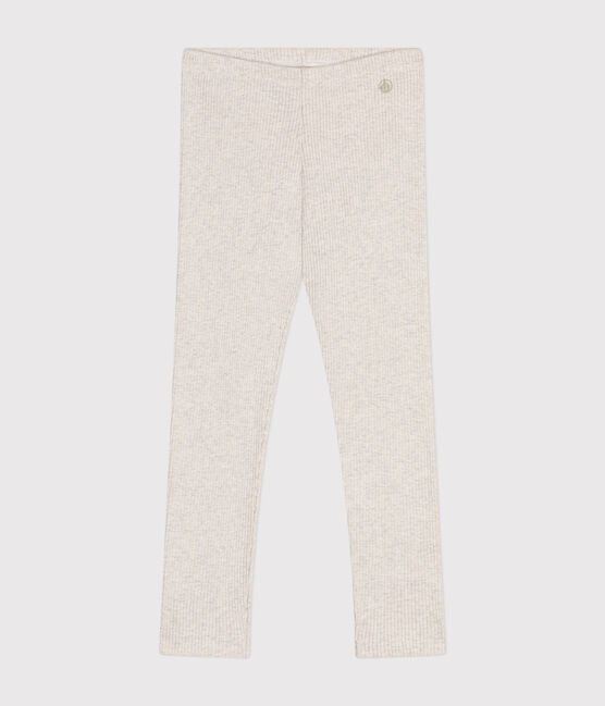 Legging enfant fille beige MONTELIMAR CHINE