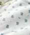 Gilet sans manches bébé en coton biologique ouatinée blanc MARSHMALLOW+GRIS/ MULTICO