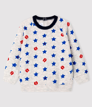 PETIT BATEAU - Sweatshirt bébé garçon en tubique