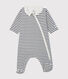 Bodyjama zippé bébé en côte