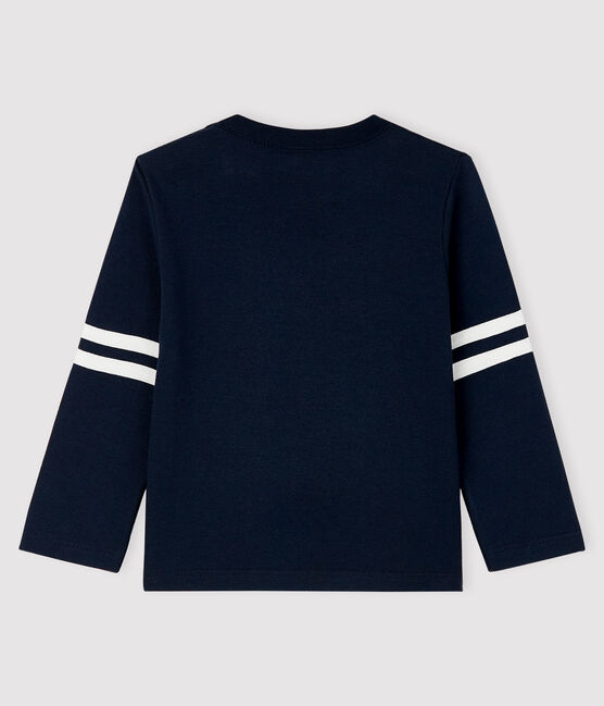 Tee-shirt bébé garçon bleu SMOKING