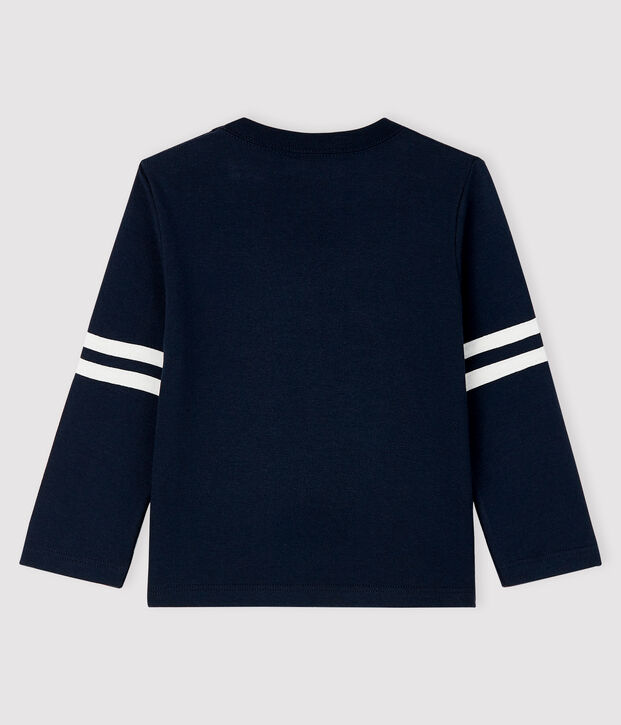 Tee-shirt b&eacute;b&eacute; gar&ccedil;on bleu