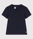 T-shirt manches courtes en coton enfant fille