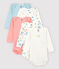Lot de 5 bodies manches longues bébé fille variante 1