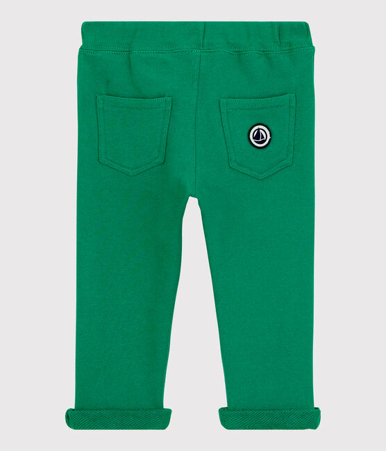 Pantalon en molleton bébé. vert PIVERT