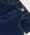 Pantalon droit denim enfant garçon bleu DENIM BRUT