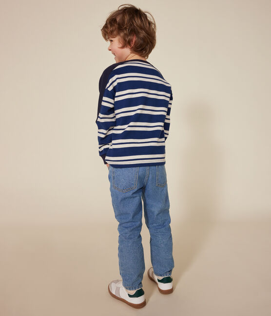 Sweatshirt en coton épais enfant garçon bleu MEDIEVAL/ MONTELIMAR