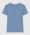 Tee-shirt L'ICONIQUE col rond en coton Femme bleu BEACH
