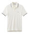 Polo manches courtes 100% coton jersey piqué. blanc MARSHMALLOW