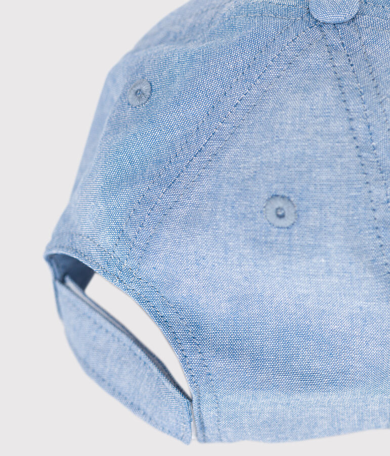 Casquette enfant en denim clair petit bateau DENIM TRES CLAIR