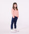 Marinière enfant mixte en coton manches longues rose FLEUR/ SPICY