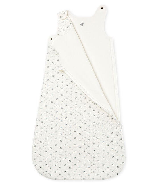 Gigoteuse bébé mixte imprimée blanc MARSHMALLOW/blanc MULTICO