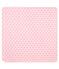 Drap bébé mixte imprimé rose VIENNE/blanc MULTICO