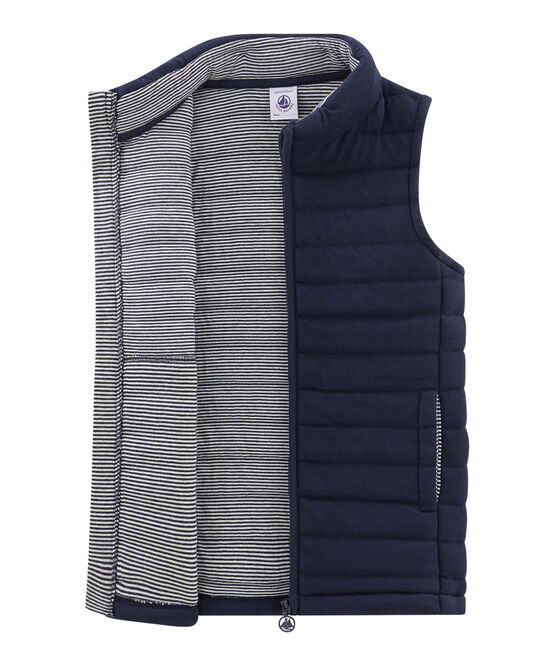 Blouson sans manches enfant mixte bleu SMOKING
