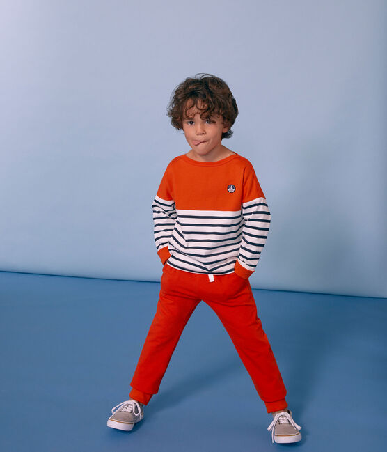 Pantalon Enfant Garcon Carotte Petit Bateau