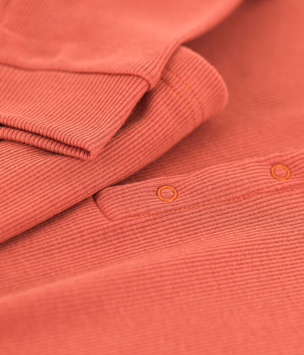 Pyjama en coton et lyocell femme rose