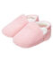 Chaussons bébé en côte rose CHARME/blanc MARSHMALLOW