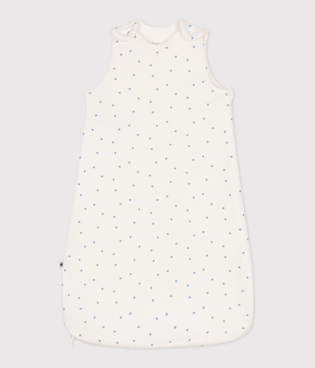 Gigoteuse b&eacute;b&eacute; en coton imprim&eacute; TOG 1.5 blanc/bleu