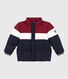 Doudoune enfant unie colorblock