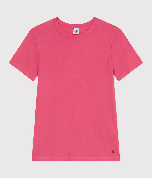 Tee-shirt Femme l'Iconique en coton uni rose