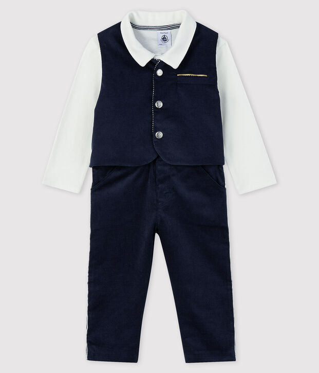 Ensemble 3 pi&egrave;ces b&eacute;b&eacute; gar&ccedil;on multicouleur